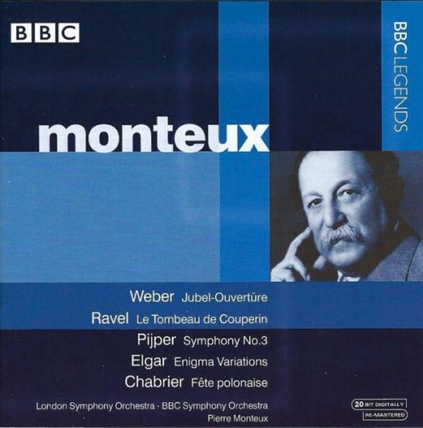 Monteux - Elgar, Chabrier, etc