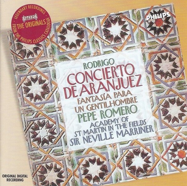 Rodrigo - Concierto de Aranjuez, Fantas�a para un gentilhombre, etc