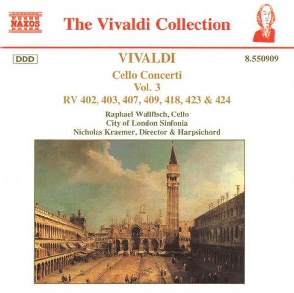 Vivaldi - Cello Concertos vol. 3