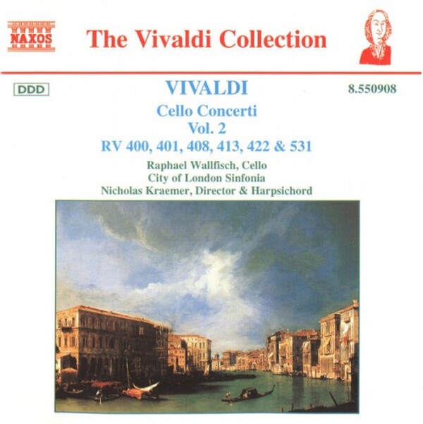 Vivaldi - Cello Concertos vol. 2