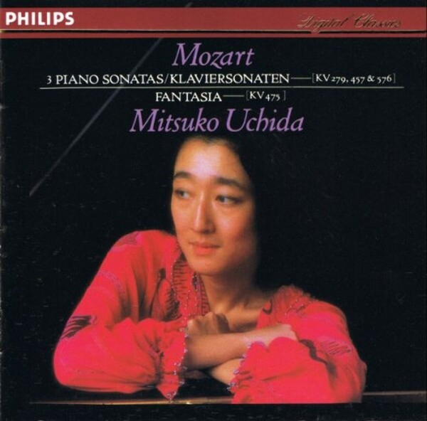 Mozart - 3 Piano Sonatas K279, K457 & K576, Fantasia K475
