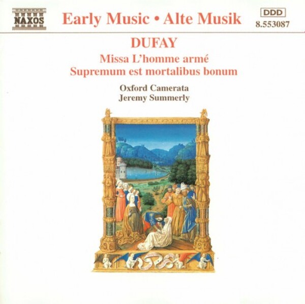 Dufay - Missa l�homme Arme, Supremum est mortalibus bonum