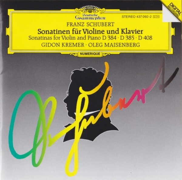 Schubert: Sonatinen F�r Violine Und Klavier Sonatinas For Violin And Piano D 384 ∙ D 385 ∙ D 408