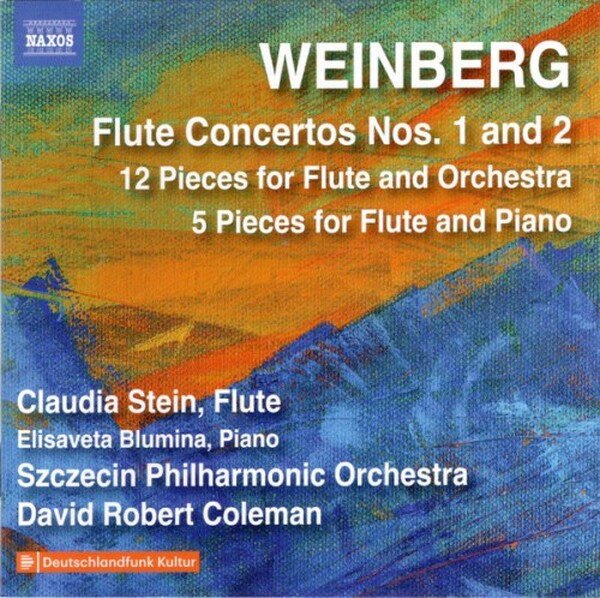 Weinberg - Flute Concertos 1 & 2, 12 Pieces for Flute & Orchestra, 5 Pieces for Flute & Piano