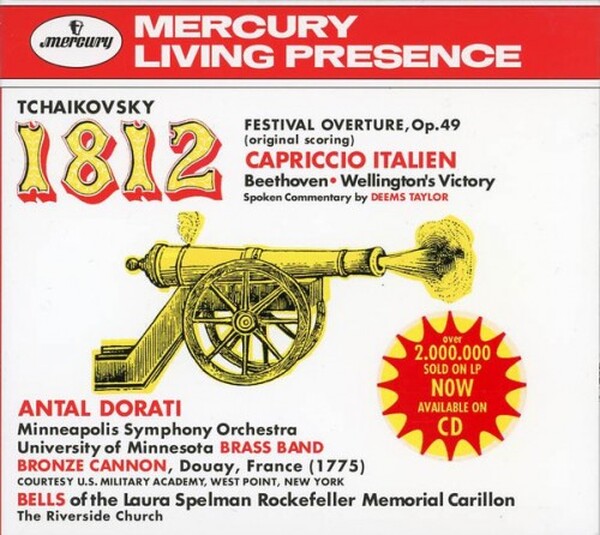 Tchaikovsky - 1812 Overture, Capriccio italien; Beethoven - Wellington�s Victory
