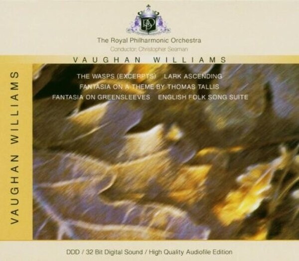 Vaughan Williams: The Wasps Excerpts & Lark Ascending & Fantasia On A Theme By Thomas Tallis & Fantasia On Greensleeves & English Folk Song Suite