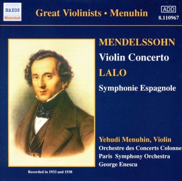Mendelssohn - Violin Concerto; Lalo - Symphonie espagnole; Chausson - Poeme
