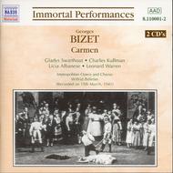 Georges Bizet - Carmen | Naxos - Historical 811000102