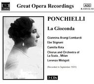 Ponchielli - La Gioconda | Naxos - Historical 811011214