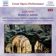 Gounod - Romeo Et Juliette | Naxos - Historical 811014041