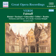 Verdi - Falstaff | Naxos - Historical 811019899