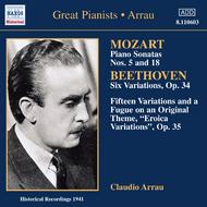 Mozart - Piano Sonatas, Beethoven - 6 Variations