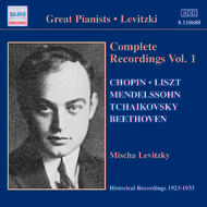 Levitzki - Complete Recordings Vol.1 | Naxos - Historical 8110688