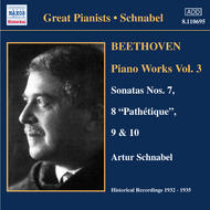 Beethoven - Piano Sonatas vol. 3 | Naxos - Historical 8110695