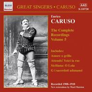Caruso - Complete Recordings Vol.5 | Naxos - Historical 8110720