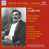 Caruso - Complete Recordings Vol.7 | Naxos - Historical 8110724