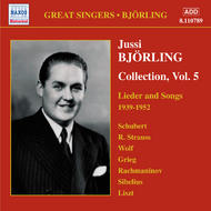 Bjorling - Collection Vol.5 - Opera Arias | Naxos - Historical 8110789