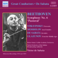 De Sabata Conducts Beethoven, Glazunov & Stravinsky | Naxos - Historical 8110859