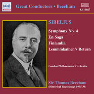 Sibelius - Symphony no.4 | Naxos - Historical 8110867