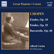 Chopin - Etudes - Cortot Vol 3 | Naxos - Historical 8111052