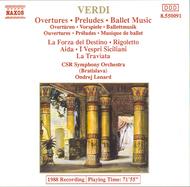 Verdi - Overtures & Preludes | Naxos 8550091