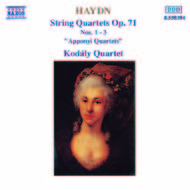 Haydn - String Quartets Op.71 | Naxos 8550394