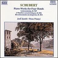 Schubert - Piano works for 4 hands | Naxos 8550555