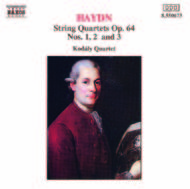 Haydn - String Quartets Op .64 Nos.1-3 | Naxos 8550673