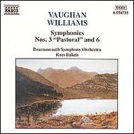 Vaughan Williams - Symphonies nos.3 & 6 | Naxos 8550733