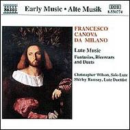 Da Milano - Fantasias Ricercars & Duets | Naxos 8550774
