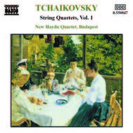 Tchaikovsky - String Quartets vol. 1 | Naxos 8550847