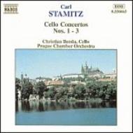 Stamitz - Cello Concertos nos.1-3 | Naxos 8550865