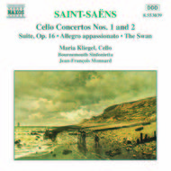 Saint-Sans - Cello Concertos nos.1 & 2 | Naxos 8553039