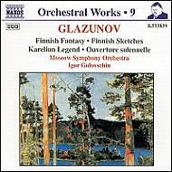 Glazunov - Finnish Fantasy | Naxos 8553839