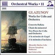 Glazunov - Works For Cello & Orchestra | Naxos 8553932