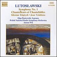 Lutoslawski - Symphony No.1 | Naxos 8554283
