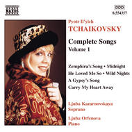 Tchaikovsky - Complete Songs Vol 1 | Naxos 8554357