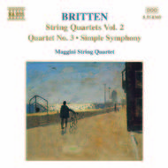 Britten - String Quartet No.3 | Naxos 8554360