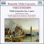 Vieuxtemps - Violin Concertos nos.1 & 4 | Naxos 8554506