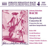 J.S. Bach - Harpsichord Concertos vol. 2 | Naxos 8554605