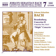 J.S. Bach - Brandenburg Concertos vol. 2 | Naxos 8554608