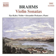 Brahms - Sonatas Nos.1-3, Opp.78, 100 & 108 | Naxos 8554828