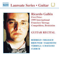 Ricardo Gallen - Guitar Recital | Naxos 8554832