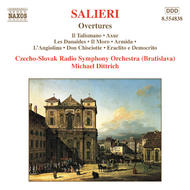 Salieri - Overtures | Naxos 8554838