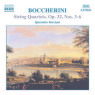 Boccherini - String Quartets Op. 32, Nos. 3-6 | Naxos 8555043