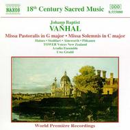 Vanhal - Missa Pastoralis | Naxos 8555080