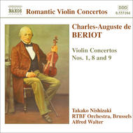 Beriot - Violin Concertos Nos.1, 8 & 9 | Naxos 8555104