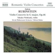 Rubinstein - Violin Concerto / Cui - Suite Concertante | Naxos 8555244
