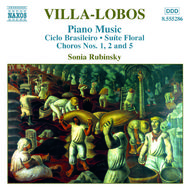 Villa-Lobos - Piano Music, vol. 3 (Circlo Brasileiro, Choros Nos. 1, 2 and 5) | Naxos 8555286