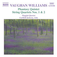 Vaughan Williams - Phantasy Quintet, String Quartets Nos. 1-2 | Naxos 8555300